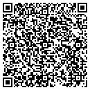 QR code with B & J Tree Farms contacts