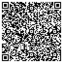 QR code with P & C Attic contacts
