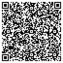 QR code with K & B Drive-In contacts