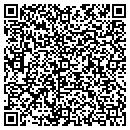 QR code with R Hoffman contacts