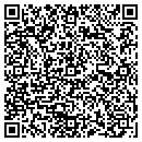 QR code with P H B Excavating contacts