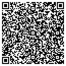 QR code with J B's Salon & Tan contacts