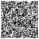 QR code with K & M Video contacts