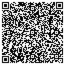 QR code with B & P Printing contacts