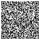 QR code with B&M Machine contacts