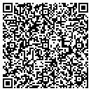 QR code with R & V Service contacts