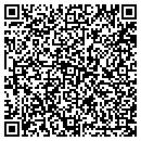 QR code with B and D Woodshop contacts