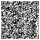 QR code with B & B Taxidermy contacts