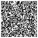 QR code with P & D Builders contacts