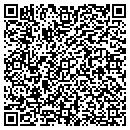 QR code with B & P Ditching Service contacts