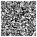 QR code with B & D Excavating contacts