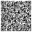 QR code with P C & E Inc contacts