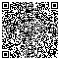 QR code with D & H contacts