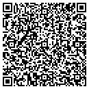 QR code with H & K Auto contacts