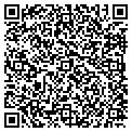 QR code with B M W E contacts