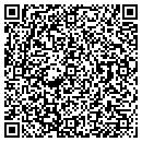 QR code with H & R Alarms contacts