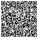 QR code with K & B Tile contacts