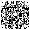 QR code with H Letsinger contacts