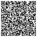 QR code with K M F C 921 F M contacts