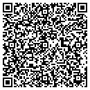QR code with H & S Service contacts