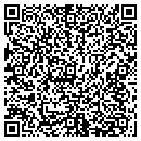 QR code with K & D Taxidermy contacts