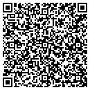 QR code with E & R Auto Parts contacts