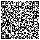 QR code with S & B Service contacts