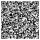 QR code with M & V Express contacts