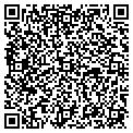 QR code with M & R contacts