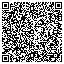 QR code with B & J Rock Shop contacts