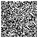 QR code with R & V Books & Graphics contacts