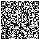 QR code with H & D Siding contacts