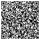 QR code with H B Laser Service contacts