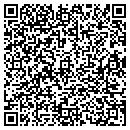 QR code with H & H Steel contacts