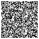 QR code with P & L Casting contacts