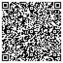 QR code with D & B Tile contacts