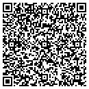 QR code with R & B Service contacts