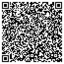 QR code with B & G Foundations contacts