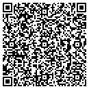 QR code with K B Cleaning contacts
