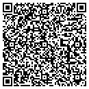 QR code with Hall's Garage contacts