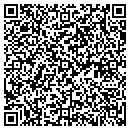 QR code with P J's Salon contacts