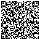 QR code with B & G Scrapbook & More contacts