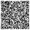 QR code with R & J Shoes contacts