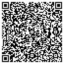 QR code with P L Greene's contacts