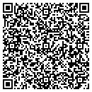 QR code with B & M Auto Service contacts