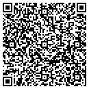 QR code with P J's Signs contacts