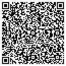 QR code with H & R Paging contacts