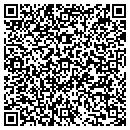 QR code with E F Leahy DO contacts