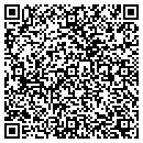 QR code with K M Bus Co contacts
