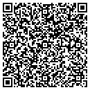 QR code with B & J Printing contacts